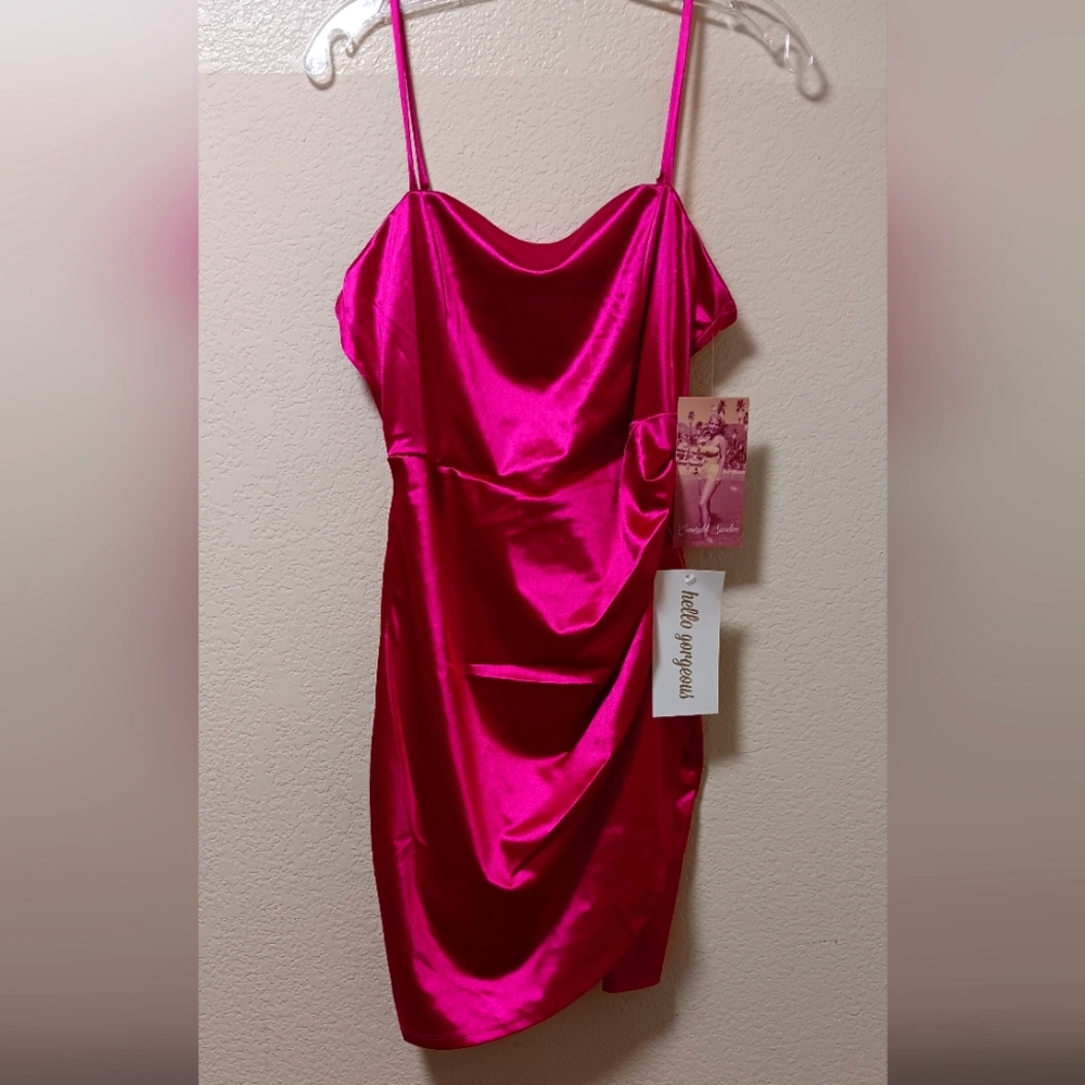 Nwt Hello gorgeous pink  dress